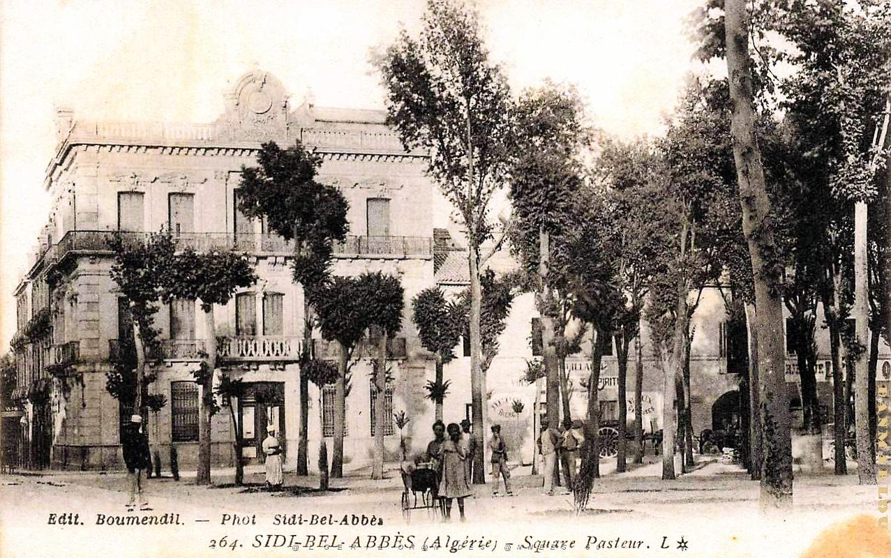 2807- Sidi-Bel-Abbes - Square Pasteur - 1910.jpg